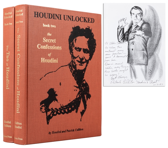  CULLITON, Patrick (b. 1944). Houdini Unlocked. [Los Angeles...