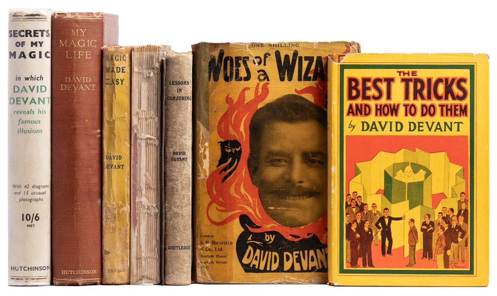  DEVANT, David (David Wighton, 1868 – 1941). Eight Books by ...