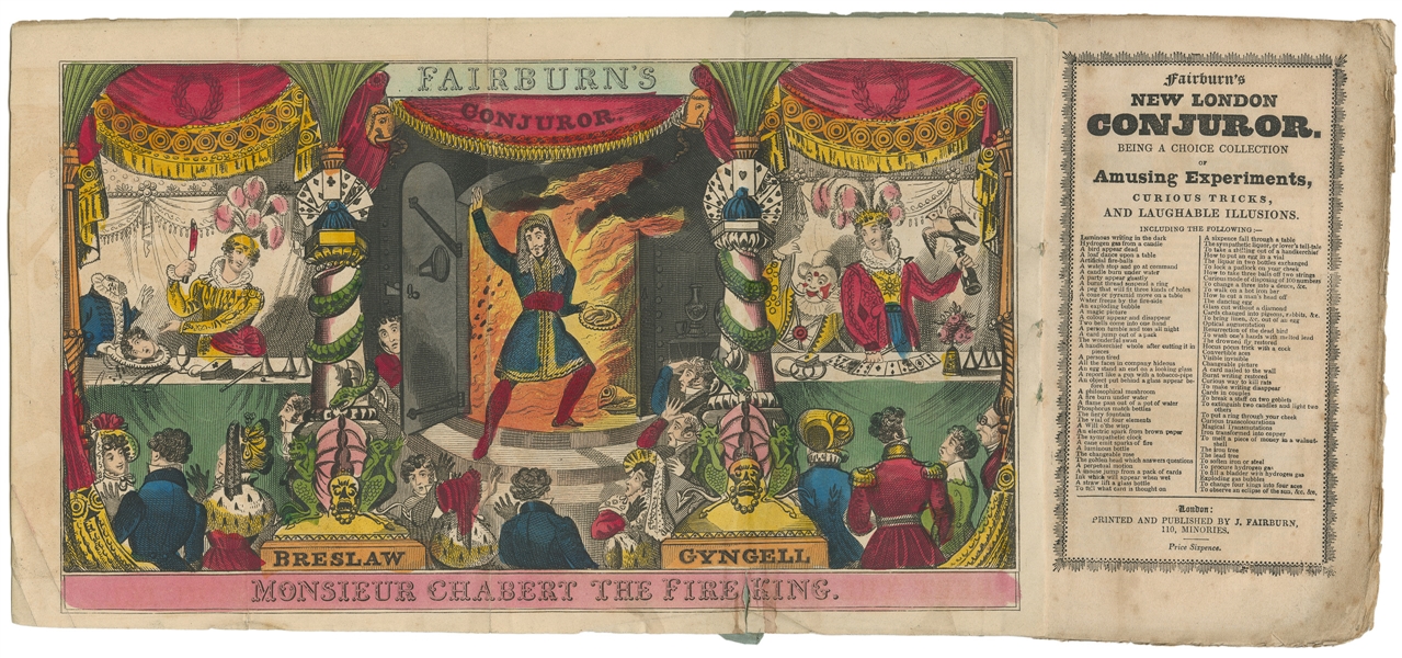  FAIRBURN, John. Fairburn’s New London Conjuror. London: Pri...