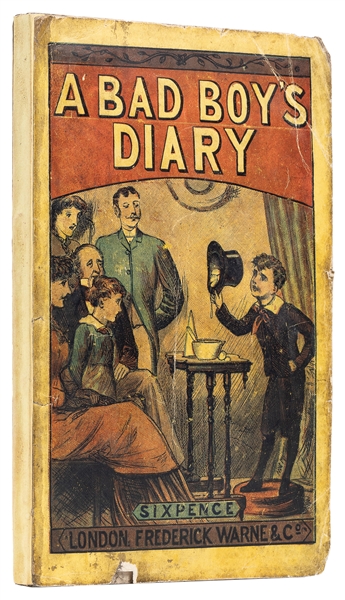 GRAY, Walter (Metta Victoria Fuller Victor, 1831 - 85). A Bad Boy’s Diary. 