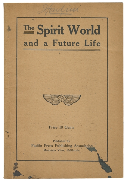  [HOUDINI] RINE, Prof. George W. The Spirit World and a Futu...