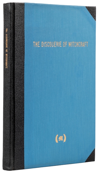  SCOT, Reginald (d. 1599). The Discoverie of Witchcraft. New...