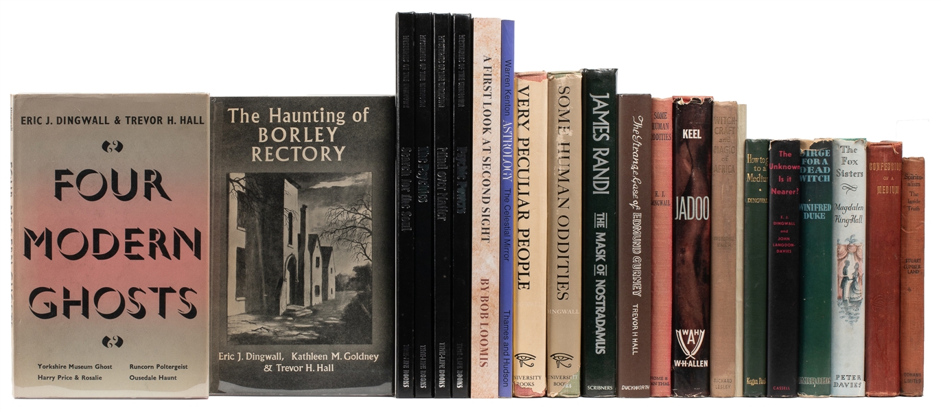  [BOOKS – GHOSTS AND SPIRITS] Group of Books Pertaining to S...