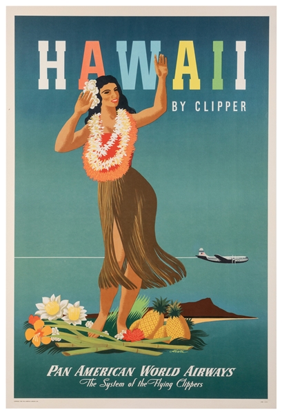  ATHERTON, John (1900–1952). Hawaii by Clipper / Pan America...