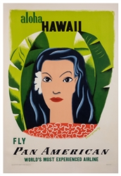  KAUFFER, Edward McKnight (1890–1954). Aloha Hawaii / Fly Pa...