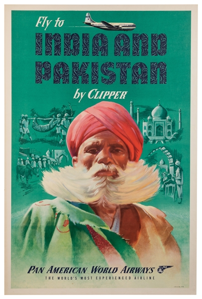  India and Pakistan by Clipper / Pan American World Airways....