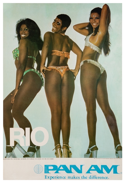  Rio / Pan Am. Circa 1970s. Photo offset lithograph depictin...