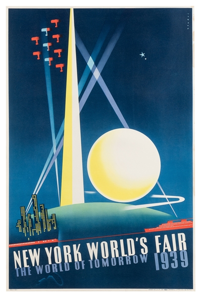  BINDER, Joseph (1898–1972). New York World’s Fair / The Wor...