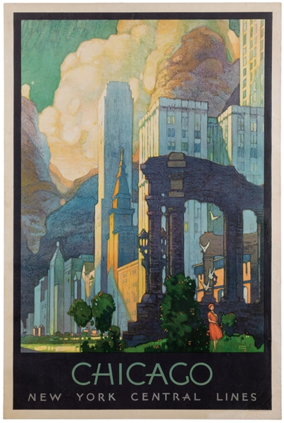  RAGAN, Leslie (1897 – 1972). Chicago / New York Central Lin...