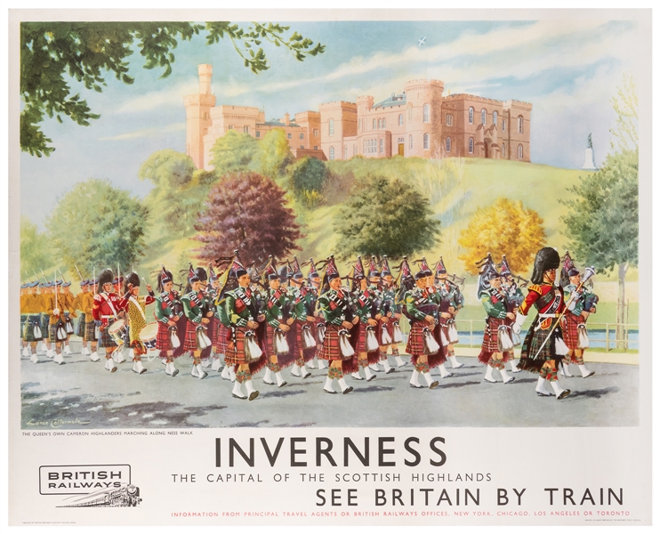  CATTERMOLE, Lance (1898-1992). Inverness – The Capital of t...