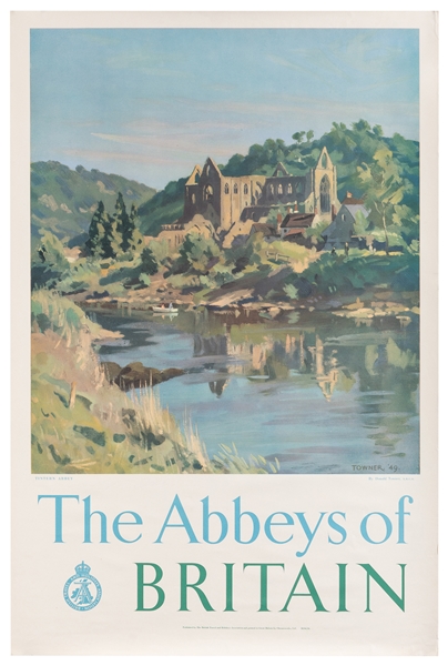  TOWNER, Donald (1903–1985). The Abbeys of Britain / Tintern...