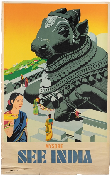  Mysore / See India. Madras: Associated Printers, ca. 1950s....