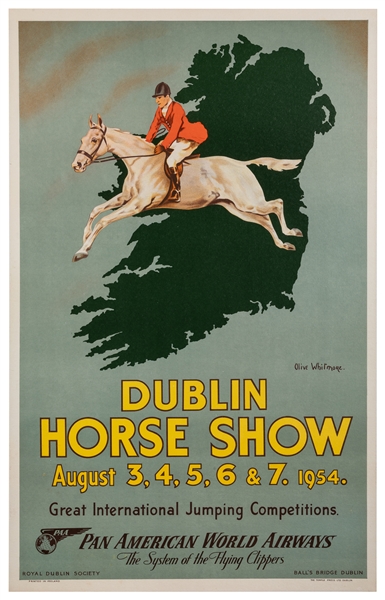  WHITMORE, Olive. Dublin Horse Show. [1937]. Dublin: The Tem...