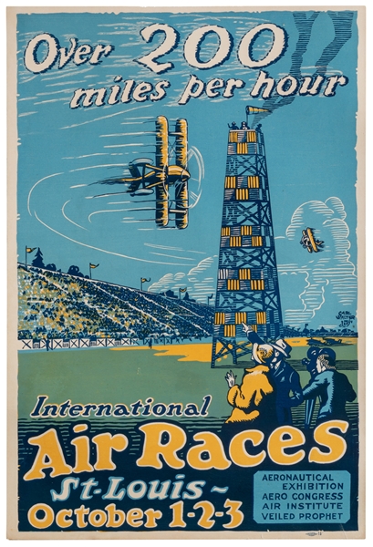  WALTER, Carl. International Air Races / St. Louis October 1...