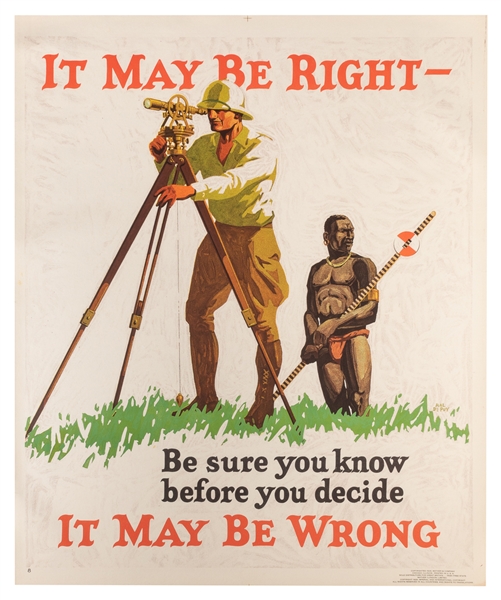  DEPUY, Hal. It May be Right / It May Be Wrong. 1929. Chicag...