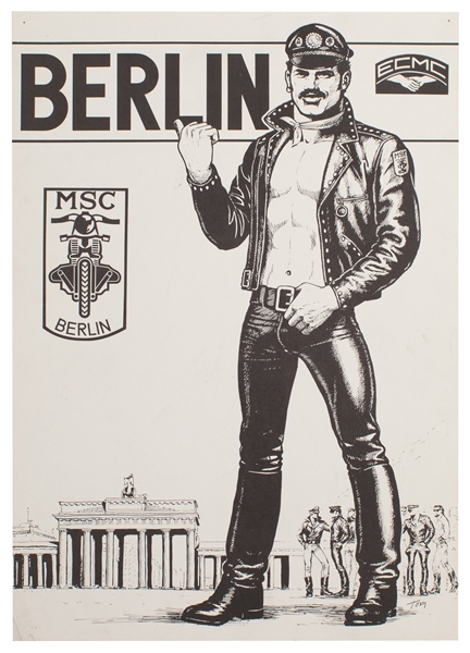  TOM OF FINLAND (1920–1991). Berlin MSC. Circa 1970s. Screen...