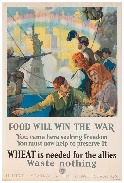  CHAMBERS, Charles E. (1883-1941). Food Will Win the War. 19...