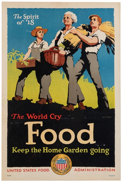  McKEE, William. The World Cry / Food / Keep the Home front ...