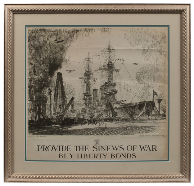  PENNELL, Joseph (1857 – 1926). Provide the Sinews of War / ...