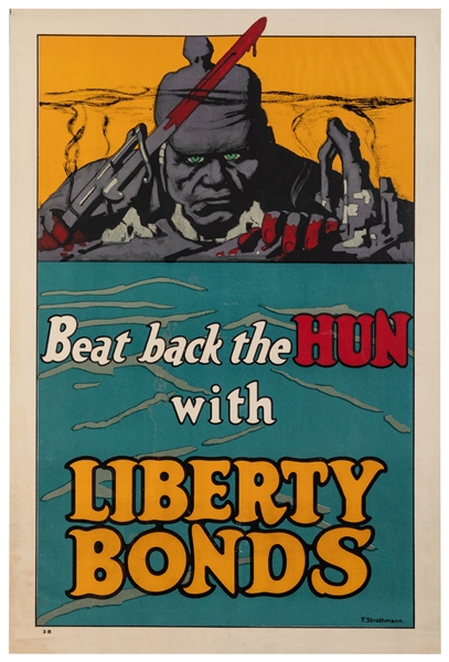  STROTHMANN, Frederick (1872 – 1958). Beat Back the Hun / wi...