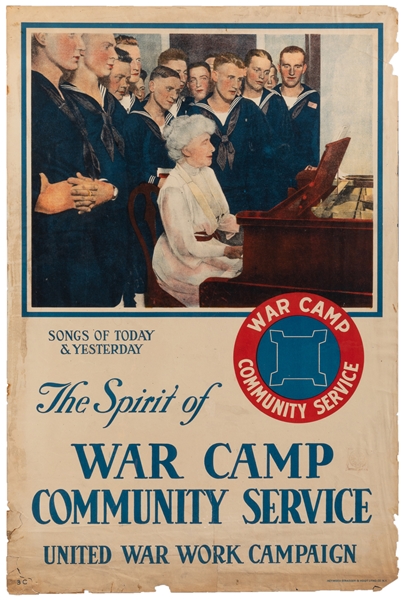  [WORLD WAR I]. Group of 5 propaganda posters. Including: Pu...