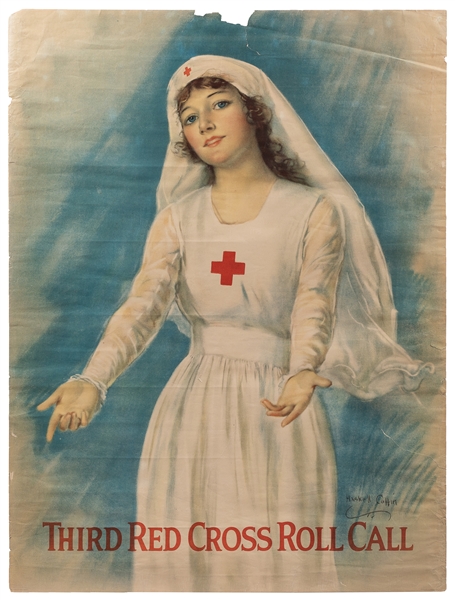  [WORLD WAR I]. Three American Red Cross Posters. 1918–1919....