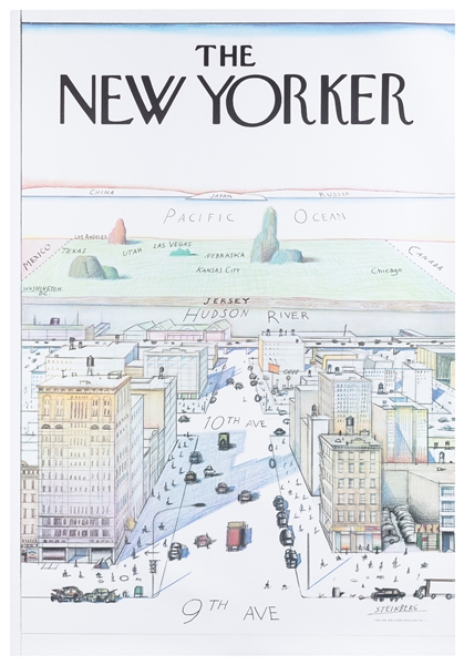  STEINBERG, Saul (1914–1999). The New Yorker. 1976. The New ...