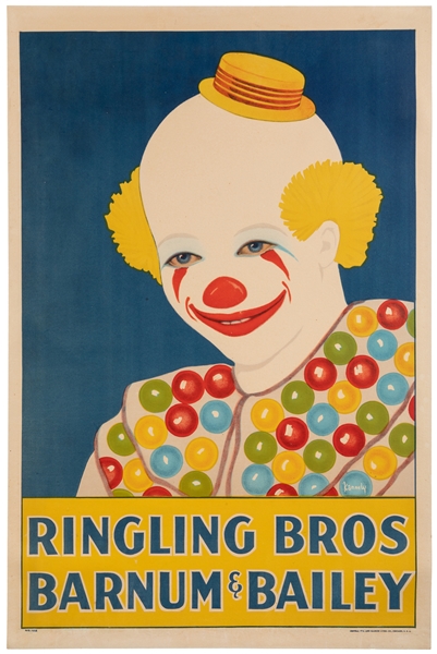  KANNELY. Ringling Bros. Barnum & Bailey / [Clown]. Chicago:...