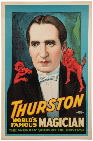  THURSTON, Howard (1869 – 1936). Thurston World’s Famous Mag...