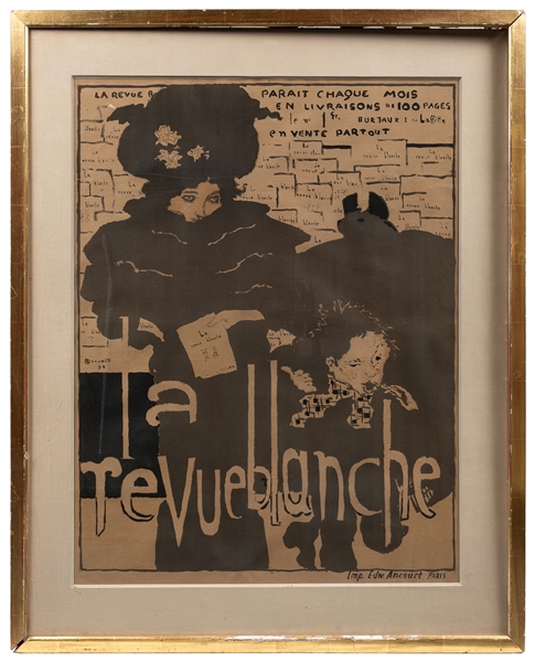  BONNARD, Pierre (1867 – 1947). La Revue Blanche. 1894. Pari...