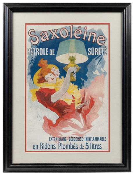  CHERET, Jules (1836-1932). Saxoleine. Paris: Chaix, ca. 190...