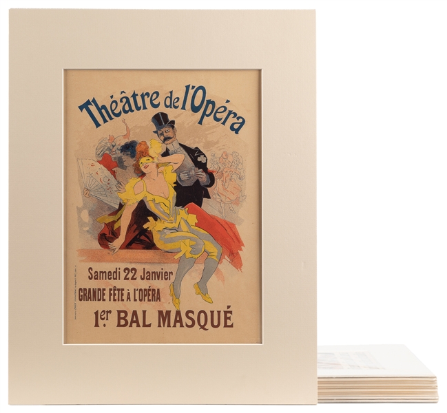  Collection of 10 Lithographs from Les Maitres de l’Affiche....