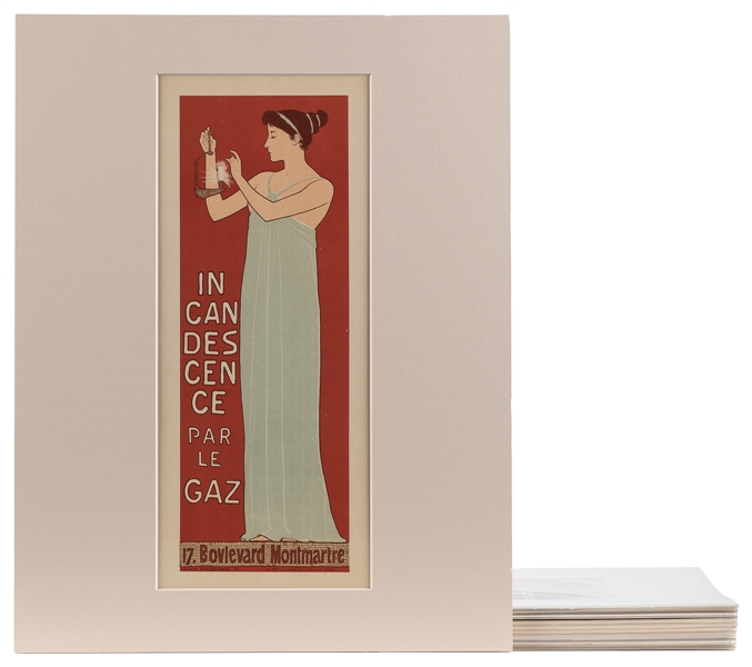  Collection of 11 Lithographs from Les Maitres de l’Affiche....