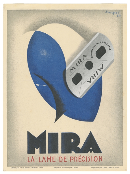  LOUPONT, Charles (1892–1962). Mira / La Lame De Precision. ...