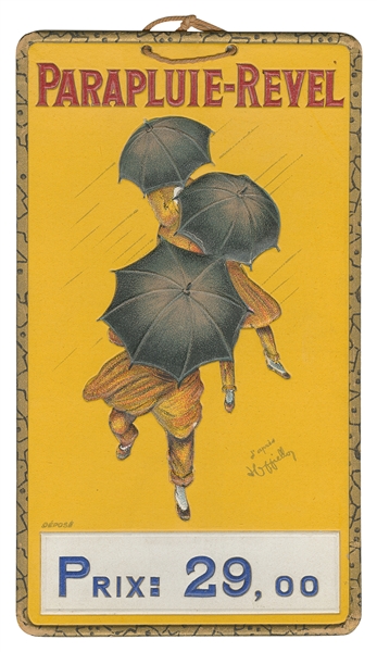  D’APRES CAPPIELLO, Leonetto (1875-1942). Parapluie-Revel. N...