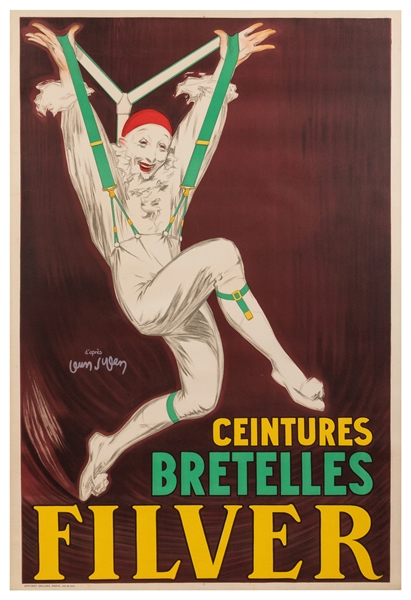  D’YLEN, Jean (1866 – 1938). Filver / Ceintures Bretelles. P...