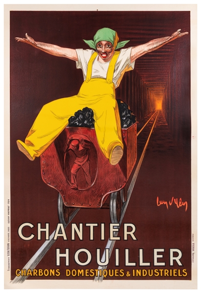  D’YLEN, Jean (1866–1938). Chantier Houiller. 1924. Paris: V...