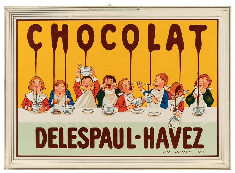  Chocolat / Delespaul-Havez. Circa 1920s. Classic advertisin...