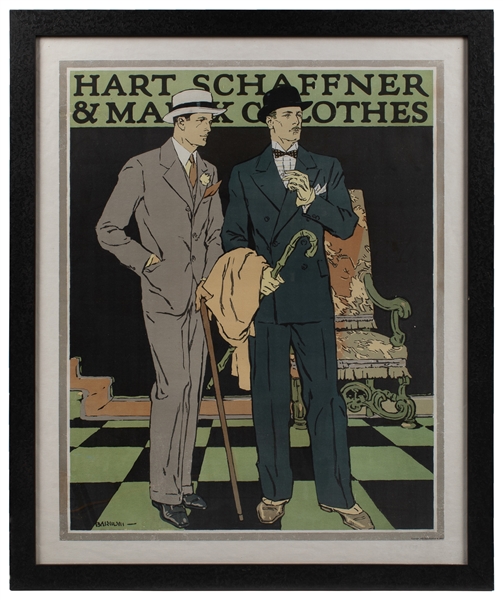  BARNUM, Jay Hyde (1888 – 1962). Hart Schaffner & Marx Cloth...