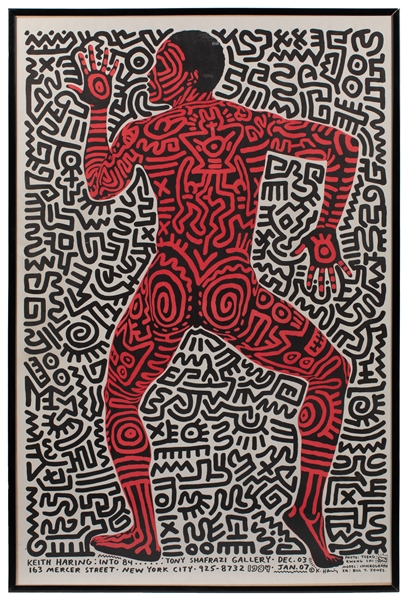  HARING, Keith (1958 – 1990). Keith Haring: Into 84 / Tony S...