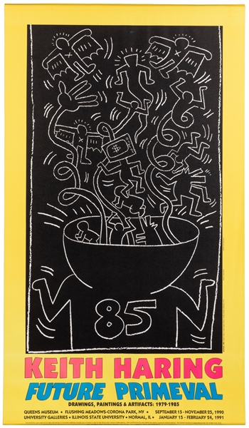  HARING, Keith (1958 – 1990). Keith Haring / Future Primeval...