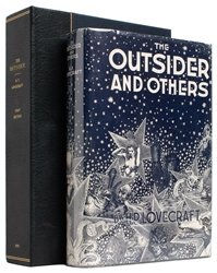  LOVECRAFT, H. P. (1890-1937). The Outsider and Others. Coll...