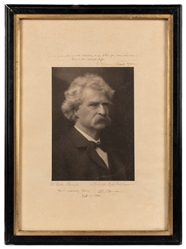  TWAIN, Mark (pseudonym of CLEMENS, Samuel Langhorne, 1835-1...