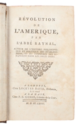  [AMERICANA]. Sammelband of Three First Editions in French A...