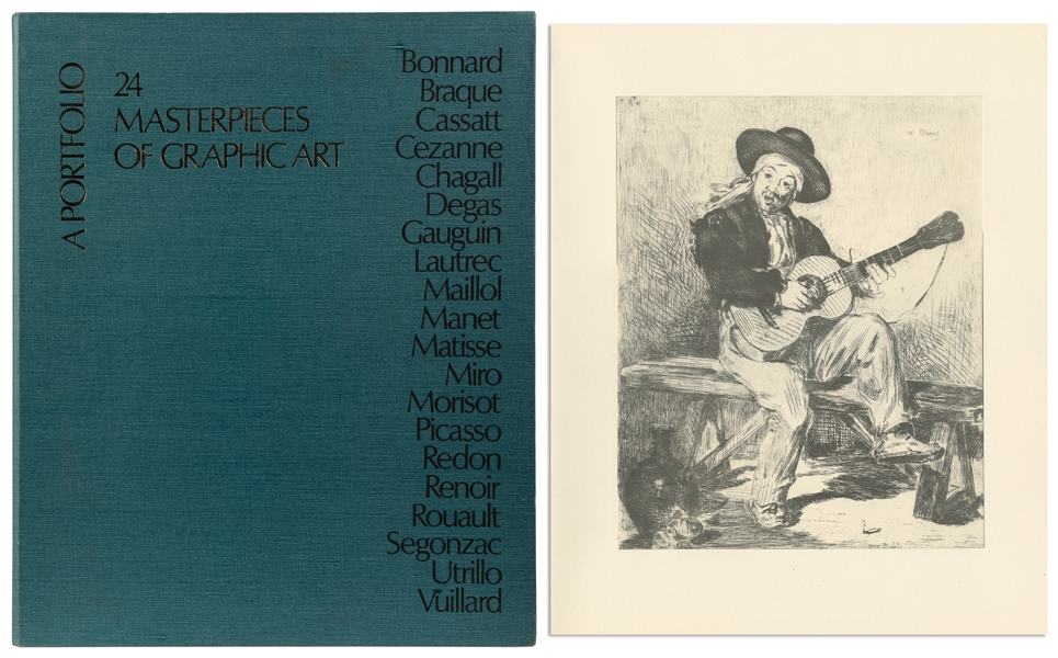  [ART]. [PICASSO, Pablo (1881-1973), MANET, Edouard (1832-18...