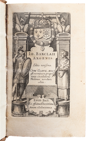  [BARCLAY, John (1582-1621). Argensis. Lugd. Bat. (Leiden): ...