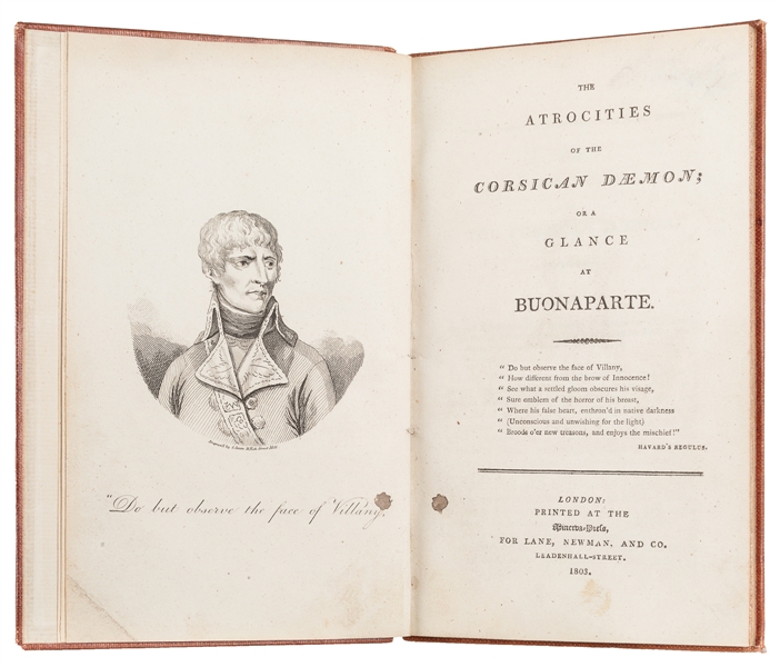  [BONAPARTE, Napoleon (1769-1821), subject]. The Atrocities ...