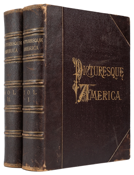  BRYANT, William Cullen (ed.). Picturesque America; Or, the ...