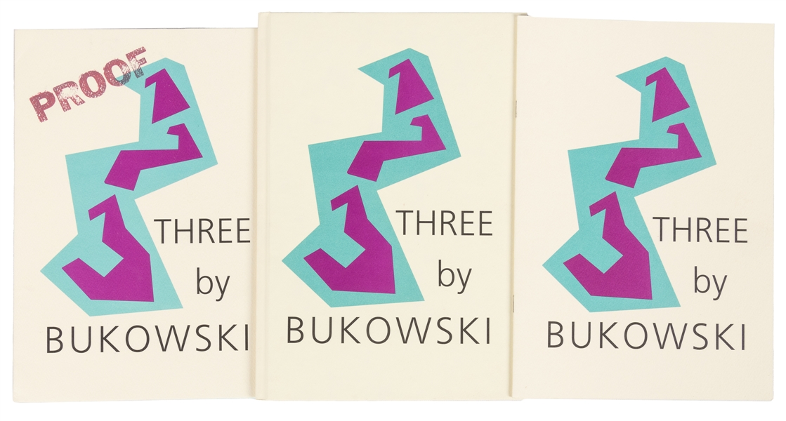  BUKOWSKI, Charles (1920-1994). Three by Bukowski. Santa Ros...