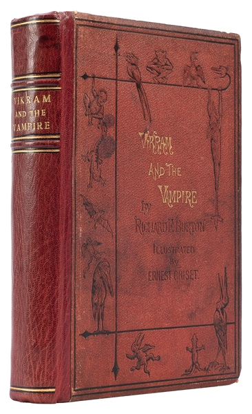  BURTON, Sir Richard Francis (1821-1890). Vikram and the Vam...